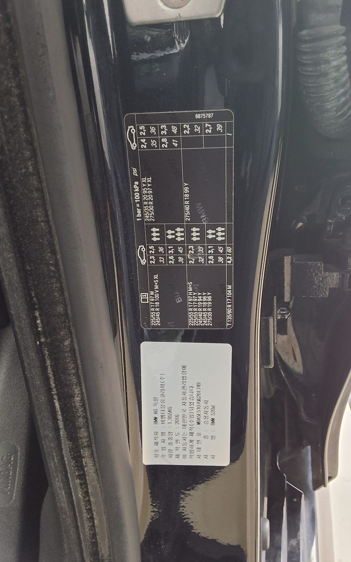 BMW 5 SERIES (6TH GEN) 520d M AERODYNAMIC PRO 2016 - zdjęcie 16
