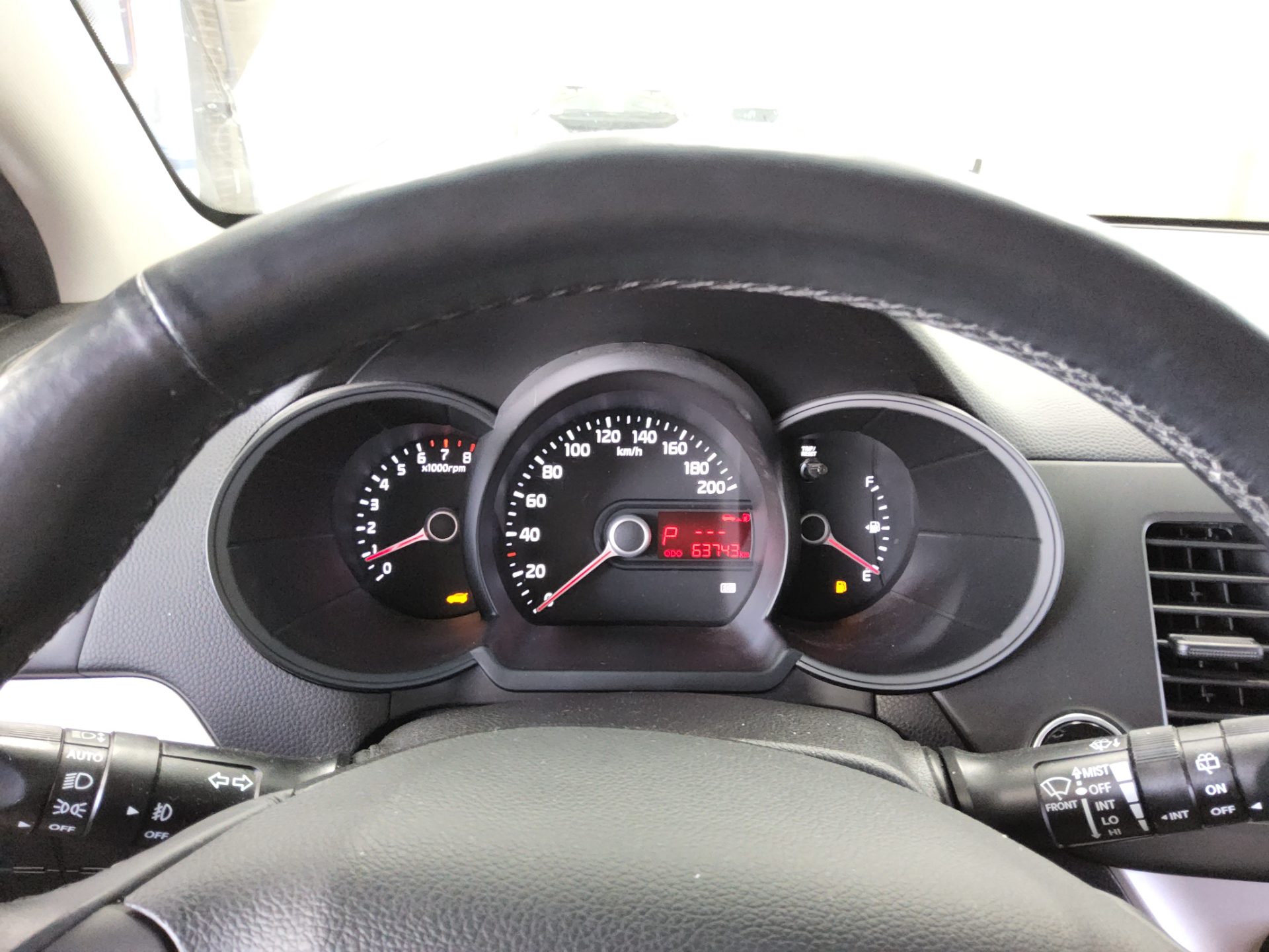 KIA ALL NEW MORNING GASOLINE LUXURY 2013 - zdjęcie 9