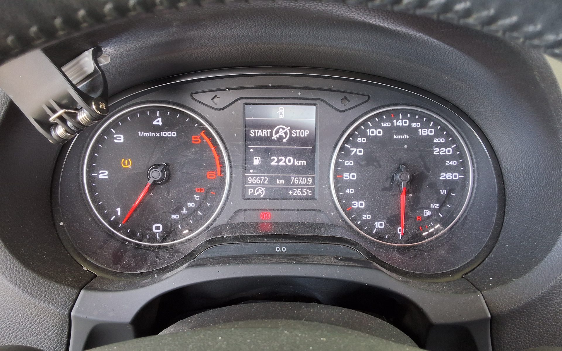 AUDI A3 (3RD GEN) 25 TDI SPORTBACK DYNAMIC 2015 - zdjęcie 9