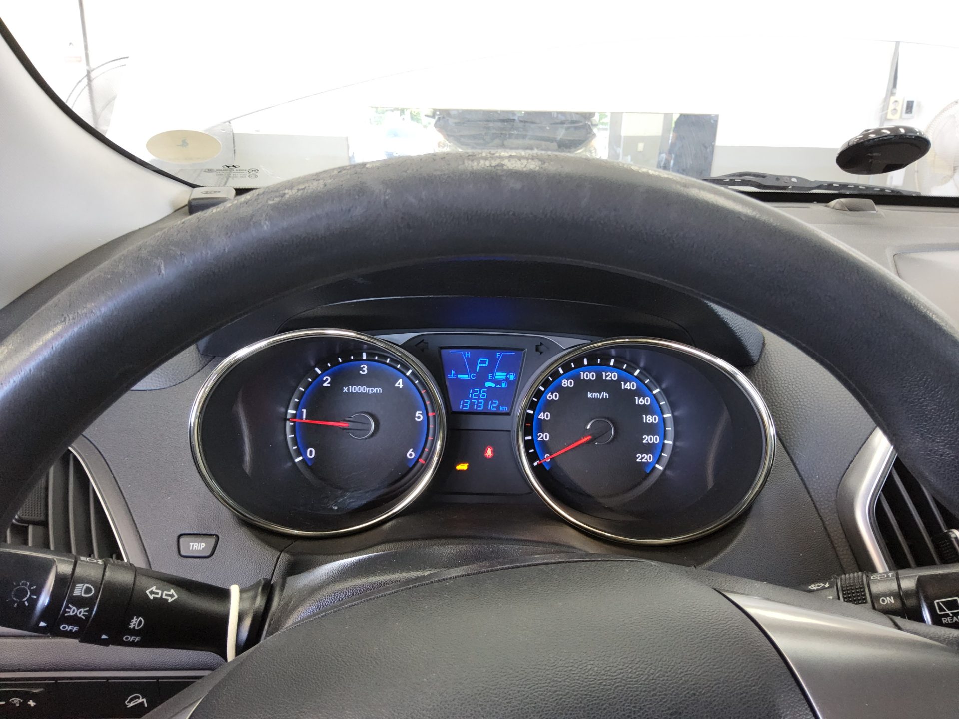 HYUNDAI TUCSON ix DIESEL R20 2WD X20 LUXURY 2012 - zdjęcie 9