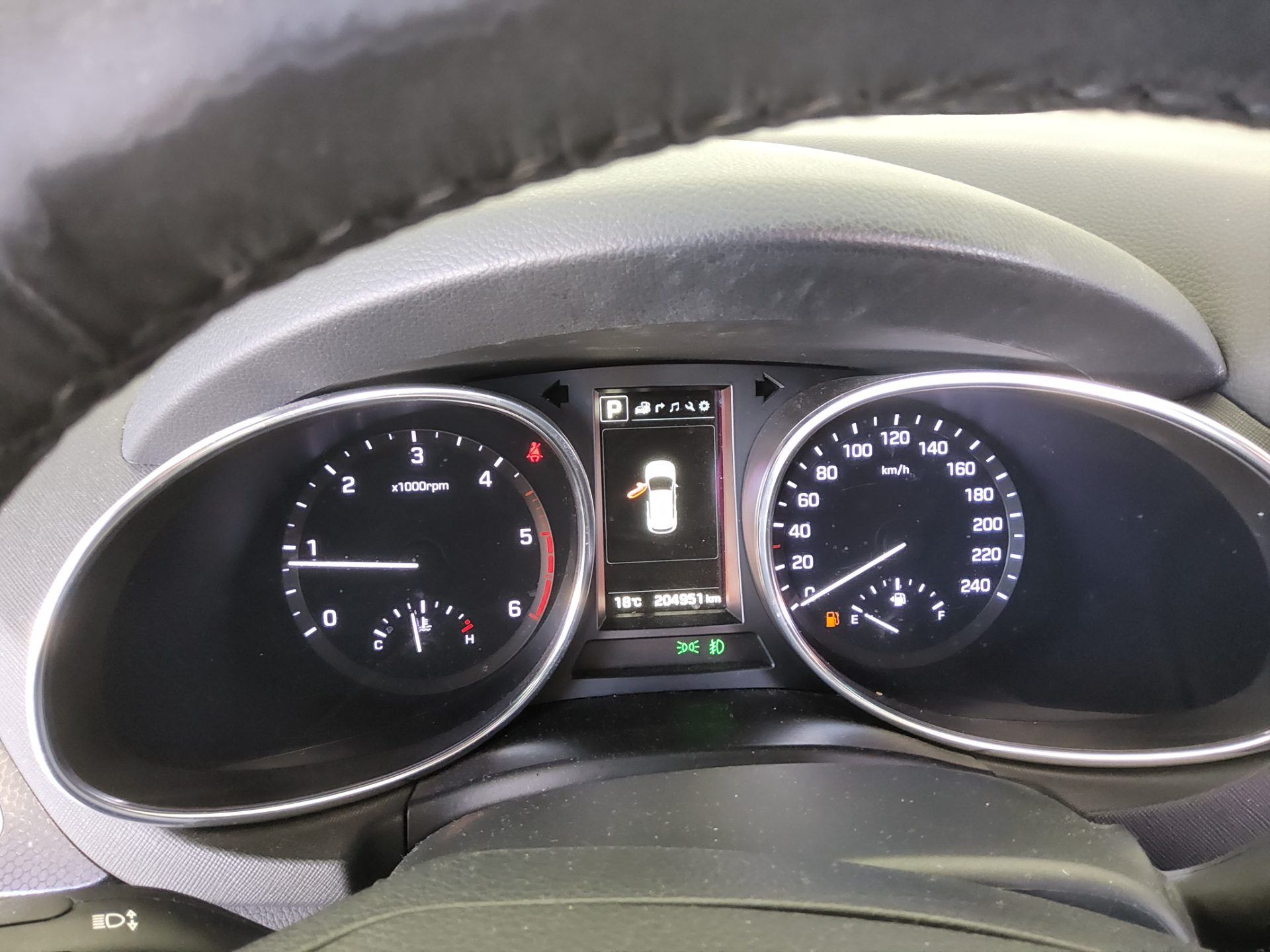 HYUNDAI SANTA FE THE PRIME DIESEL R2.2 2WD EXCLUSIVE 2016 - zdjęcie 9