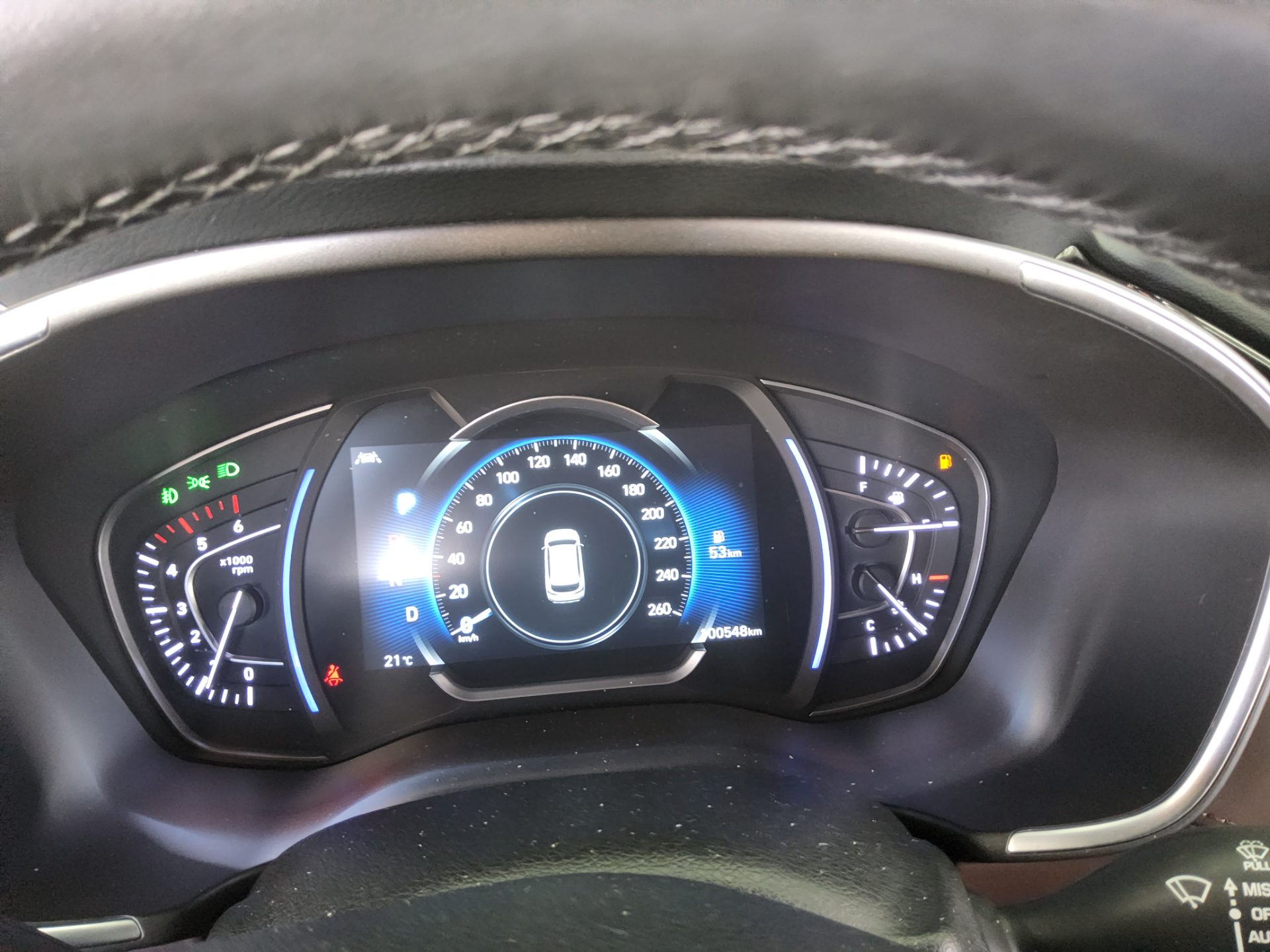 HYUNDAI SANTA FE (TM) R2.0 2WD INSPIRATION 2019 - zdjęcie 9