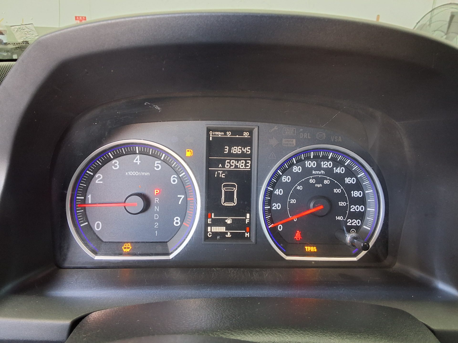 HONDA CR-V (3RD GEN) 2.4 4WD 2007 - zdjęcie 9