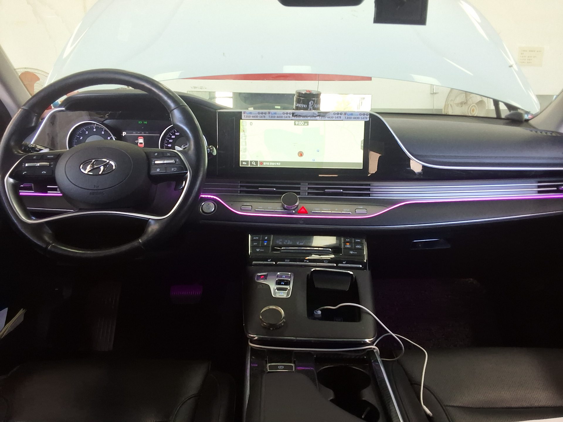 HYUNDAI THE NEW GRANDEUR IG LPi 3.0 RENTAL CAR MODERN 2021 - zdjęcie 11