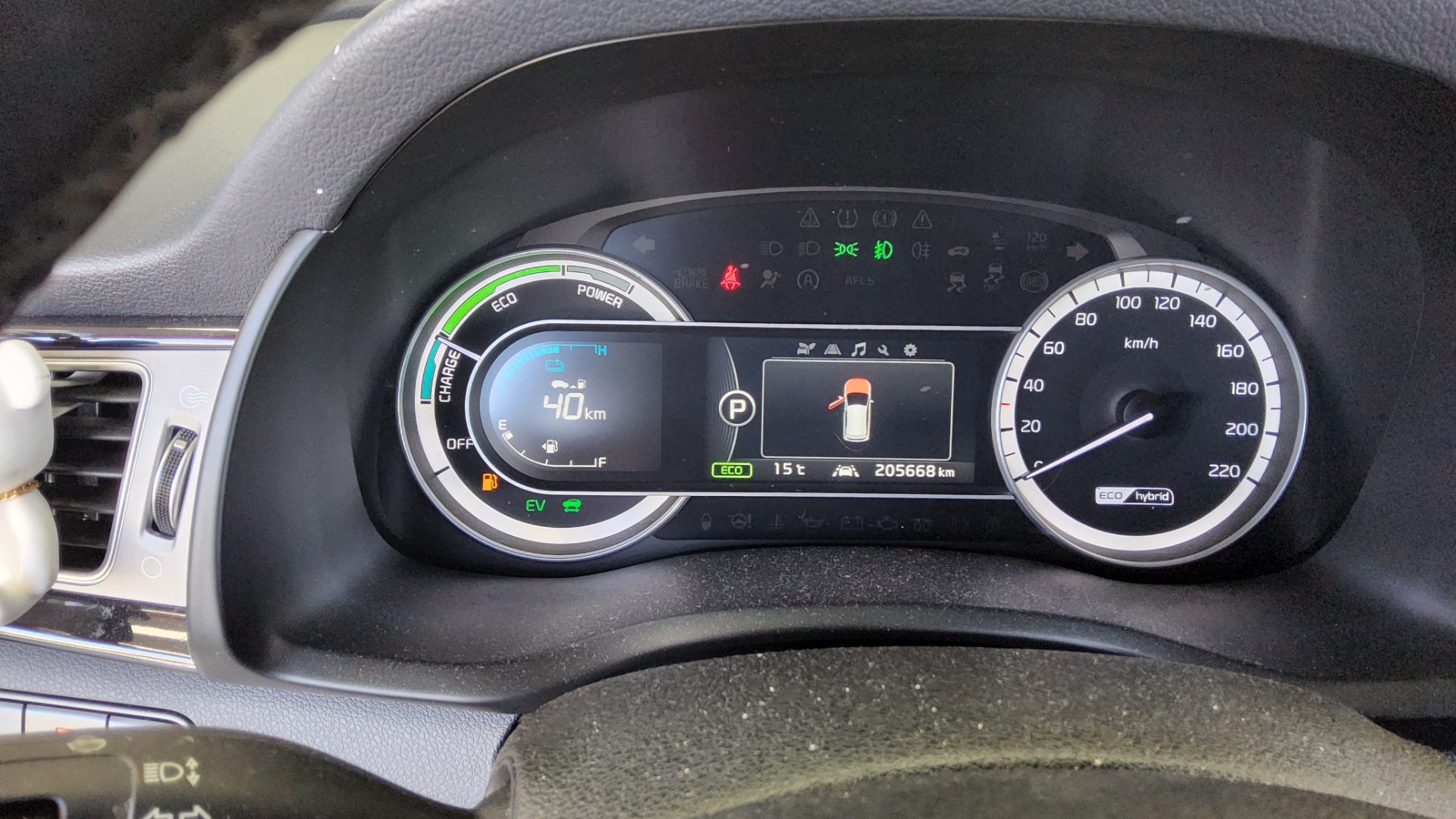 KIA NIRO 1.6 HYBRID PRESTIGE 2017 - zdjęcie 9