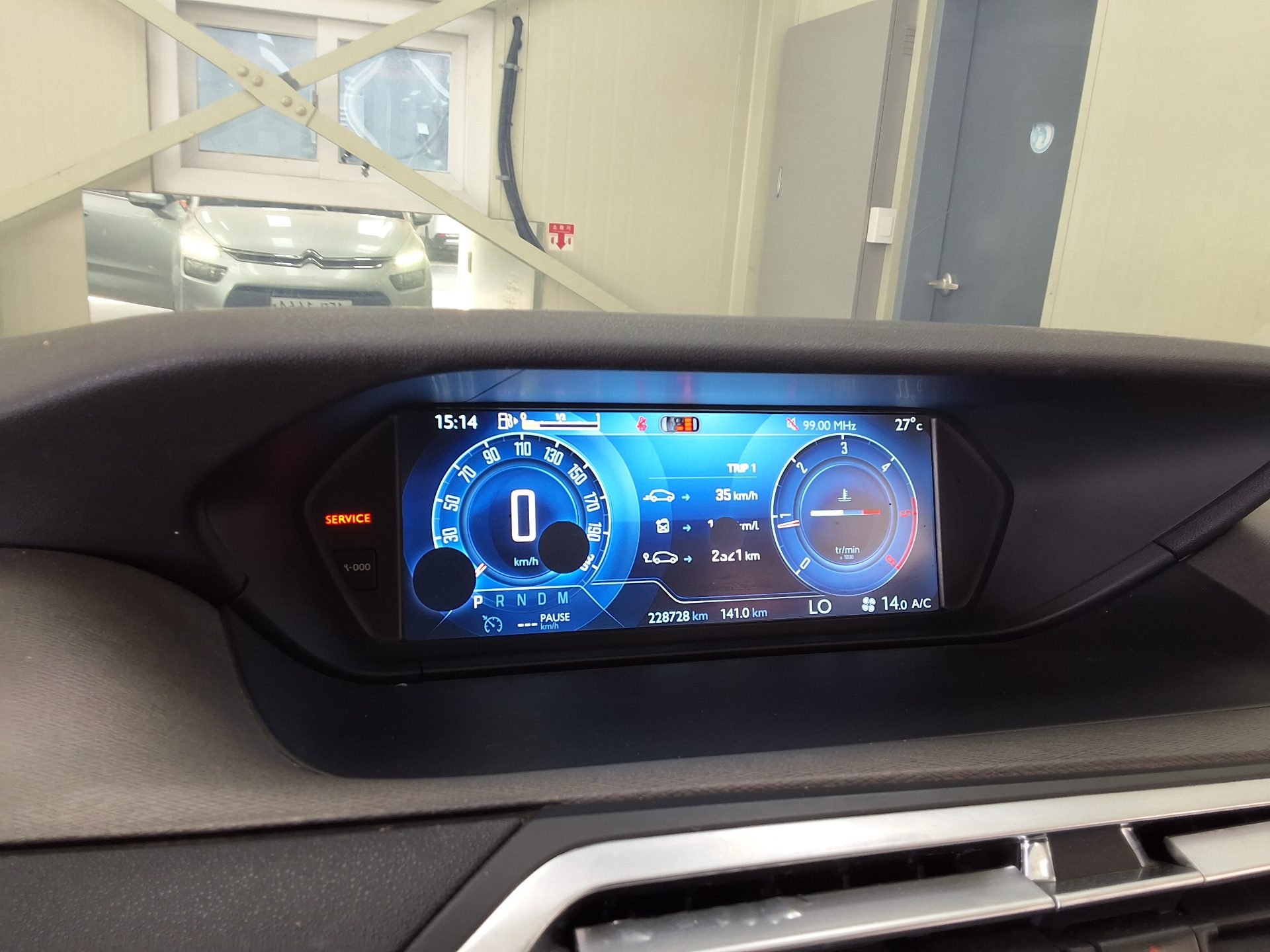 CITROEN C4 PICASSO (SPACE TOURER) 2.0 BlueHDi INTENSIVE 2015 - zdjęcie 10