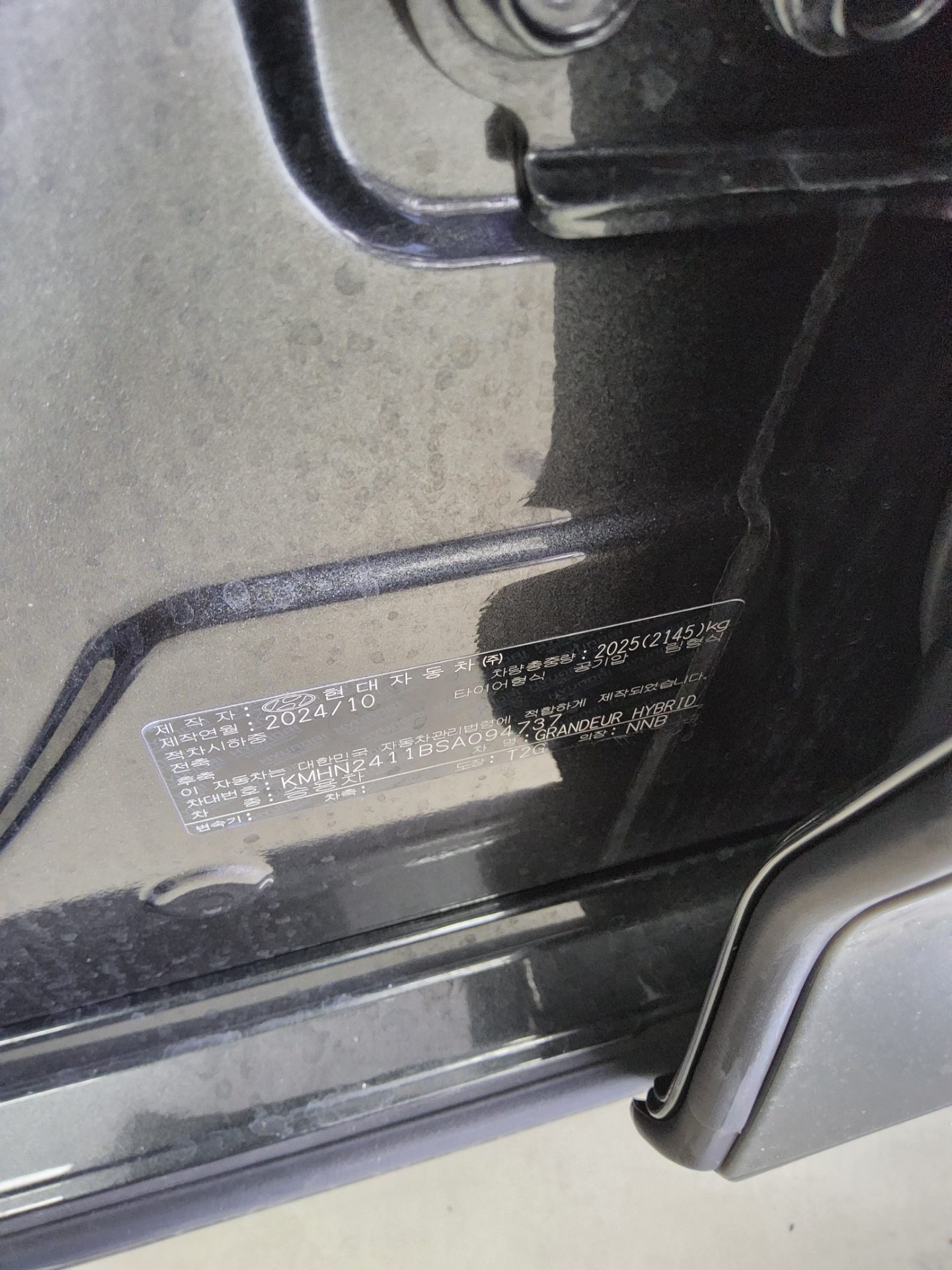 2025 - hyundai grandeur