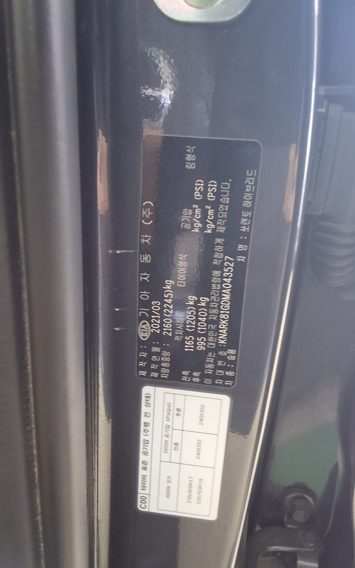 2021 - kia sorento