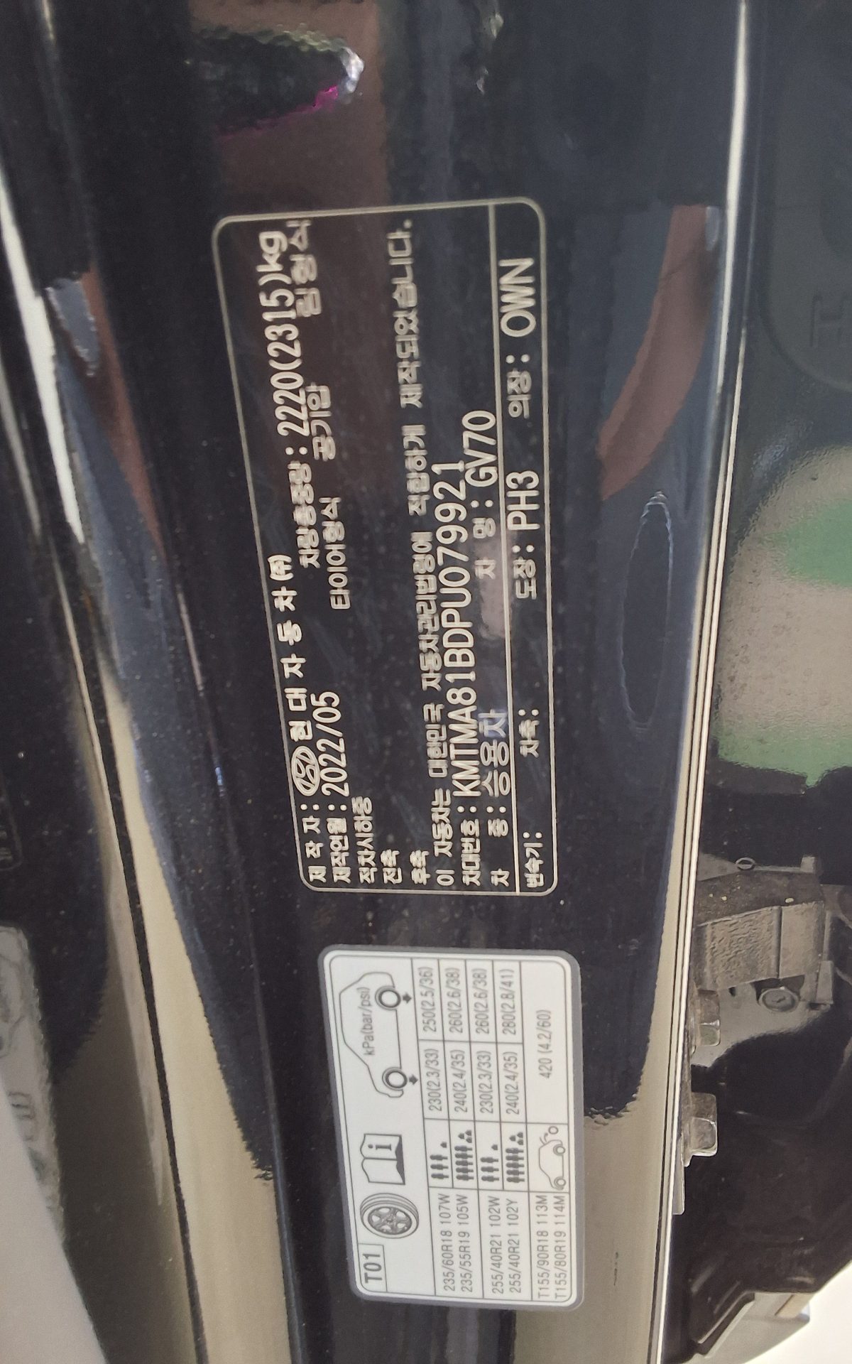 2023 - genesis gv70
