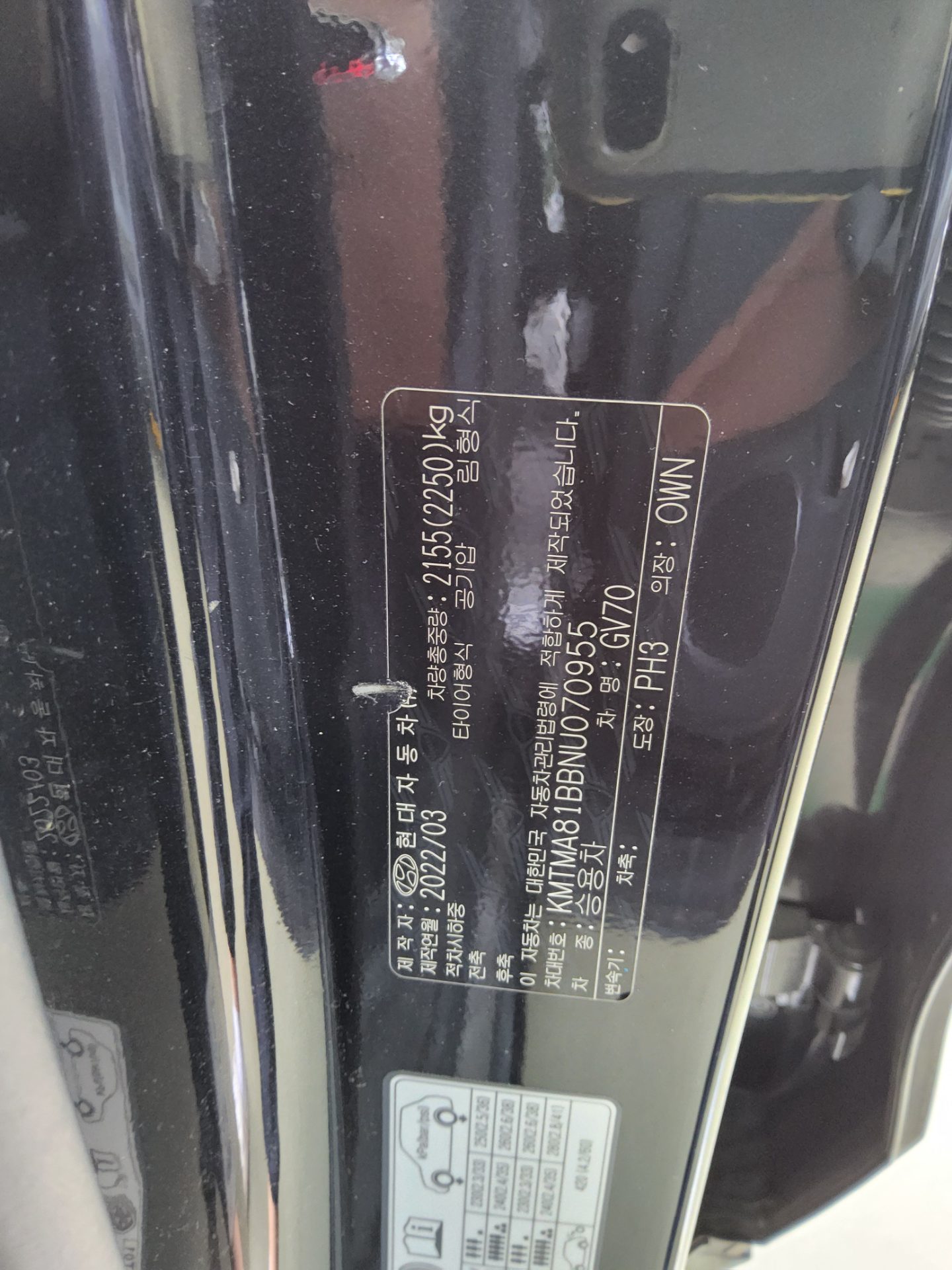 2022 - genesis gv70