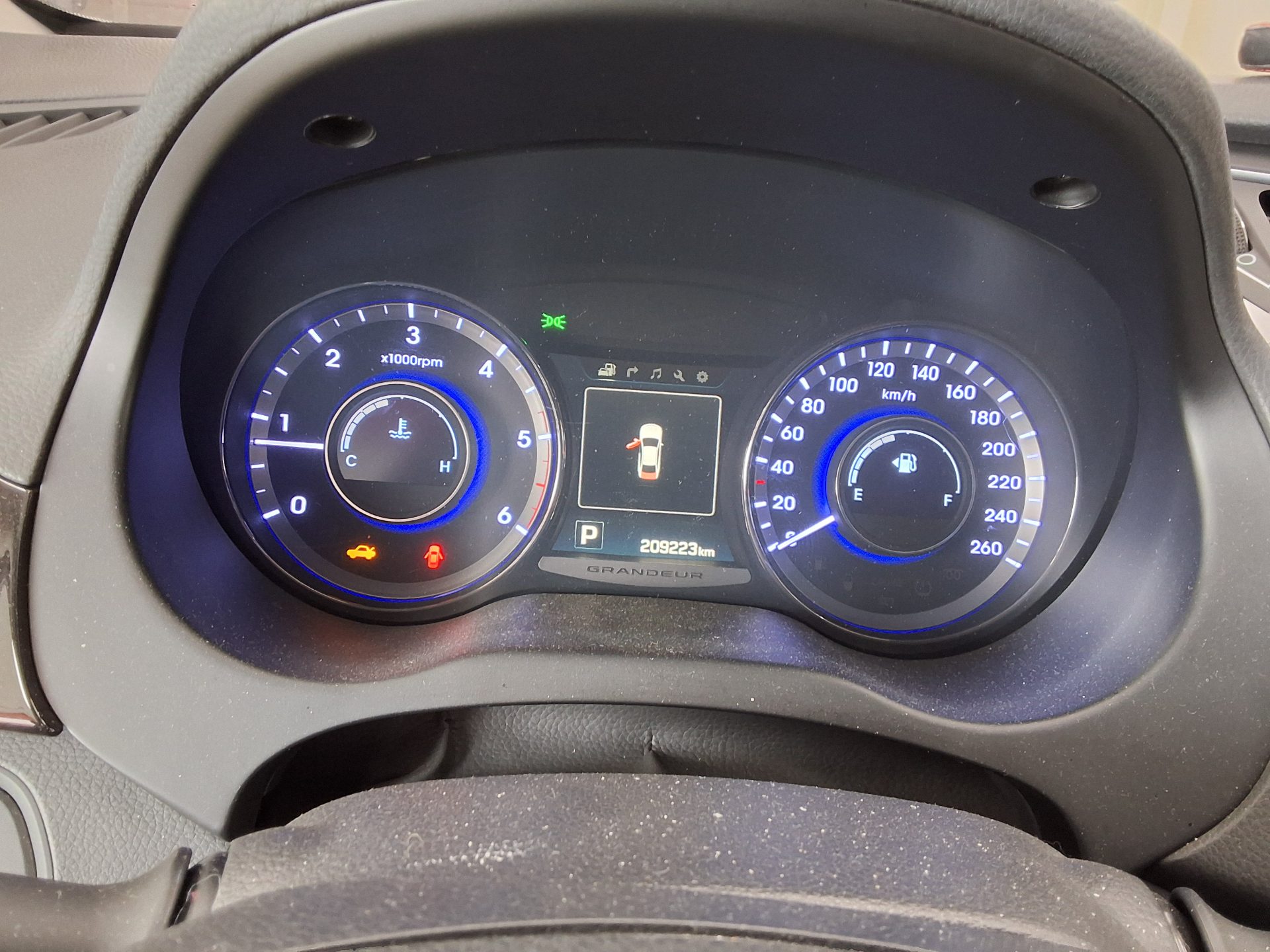 2015 - hyundai grandeur