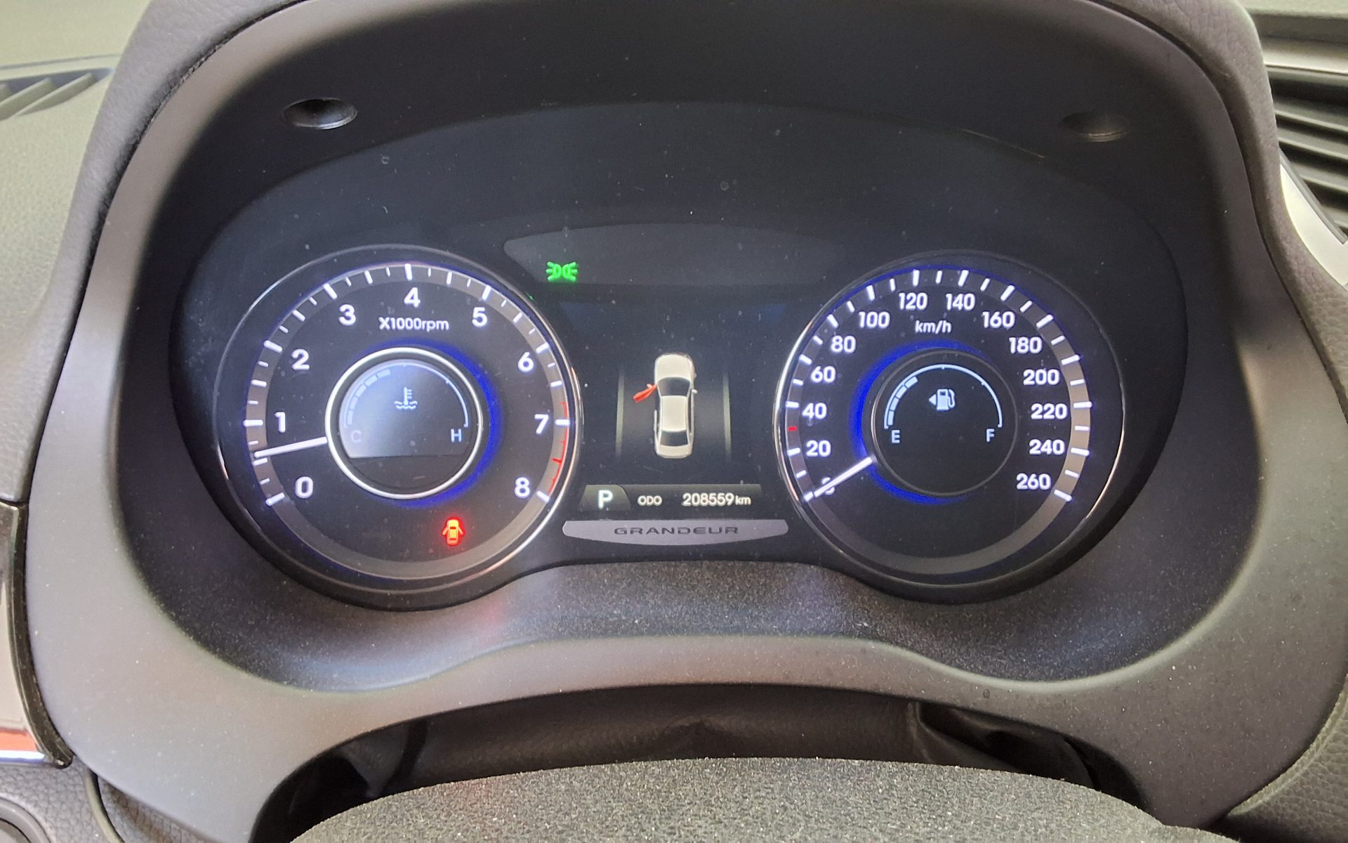 2012 - hyundai grandeur