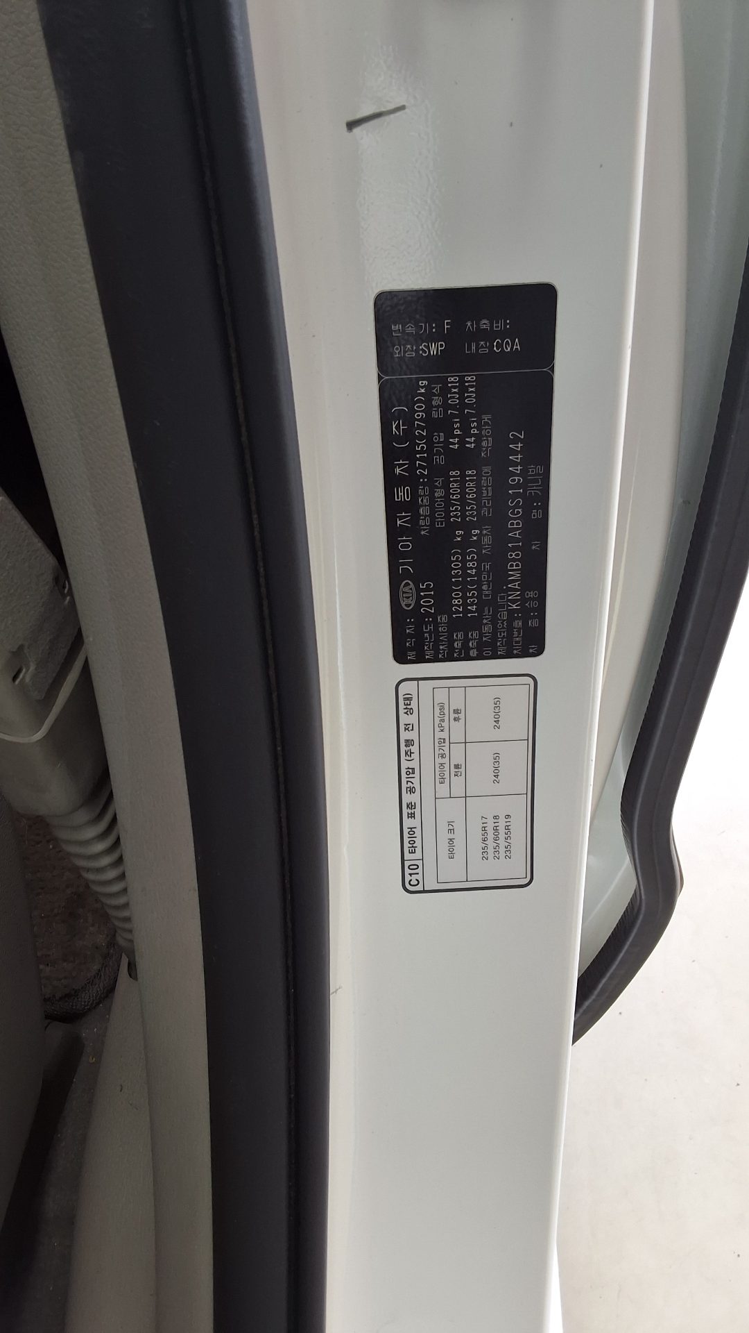 2016 - kia carnival