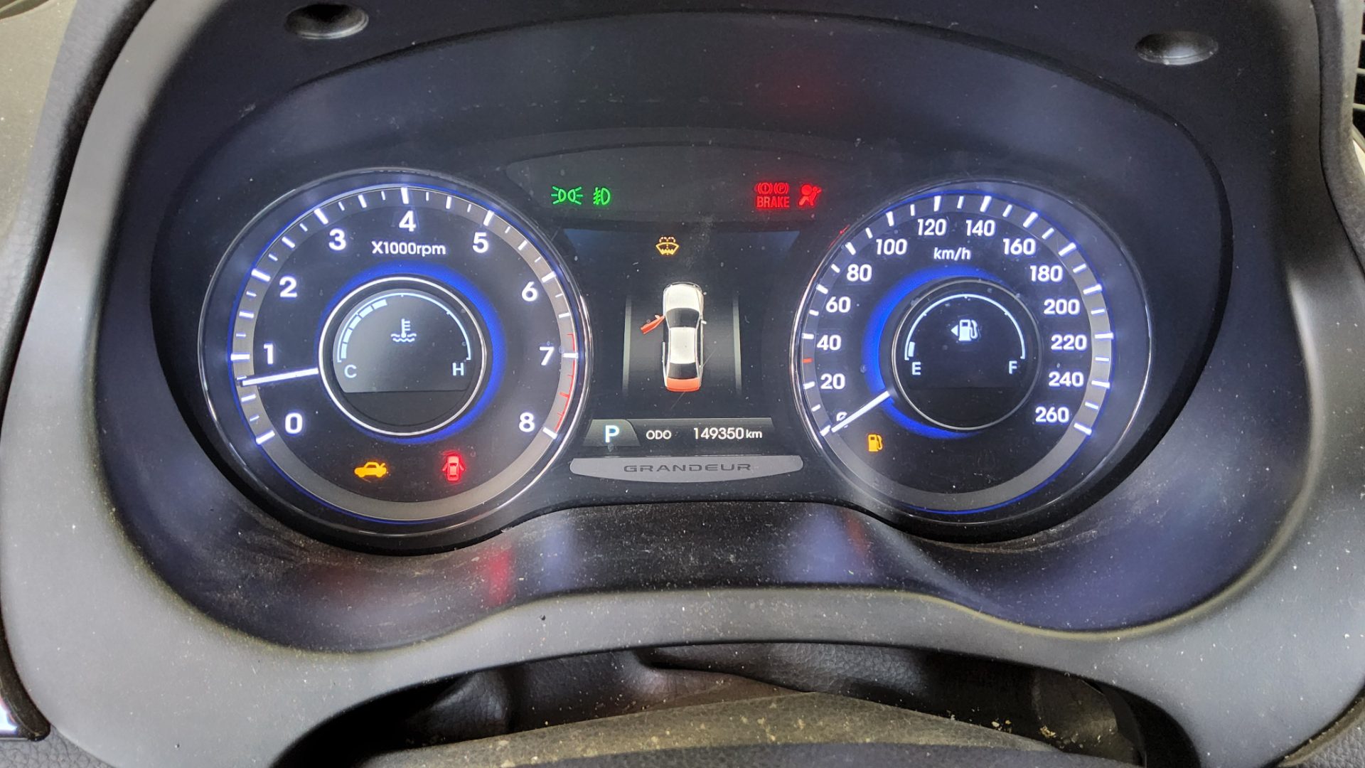 2014 - hyundai grandeur