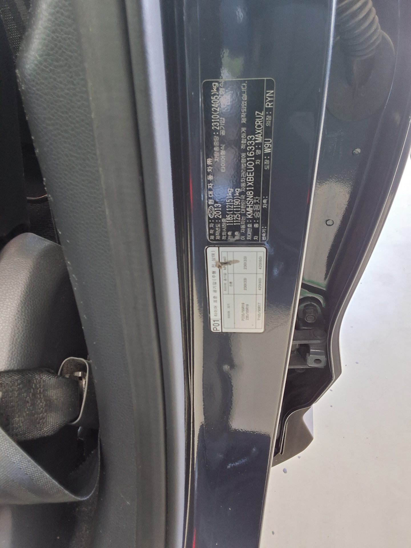 2014 - hyundai maxcruz
