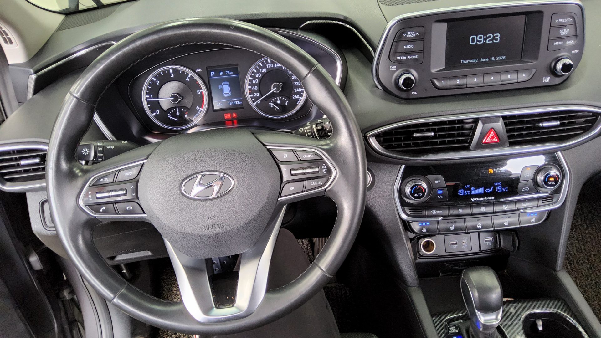 2019 - hyundai santa fe