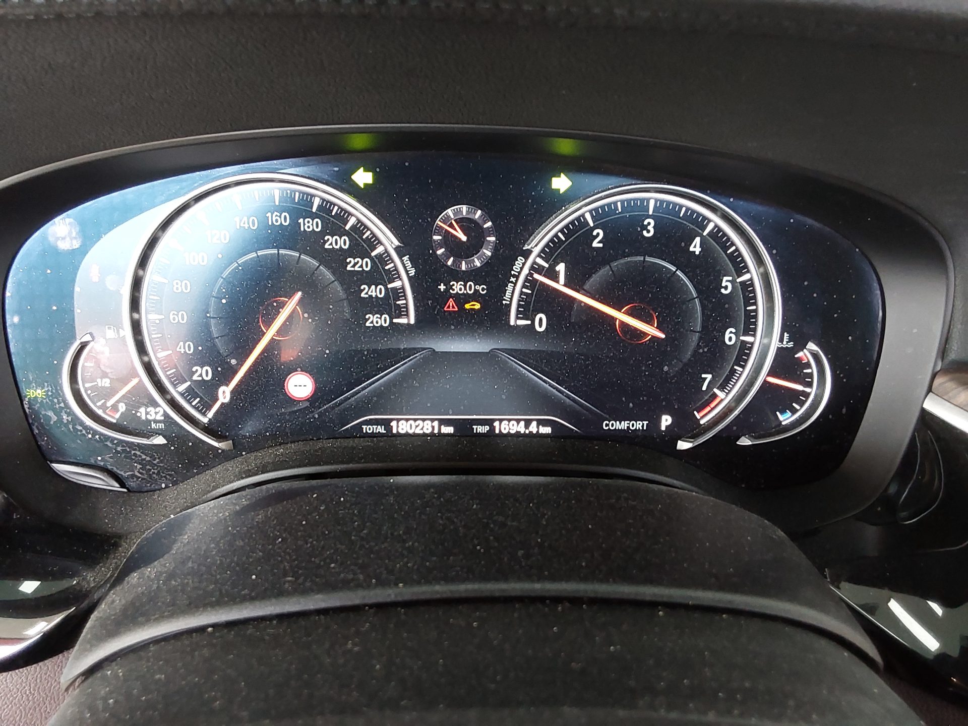 بي إم دبليو 5 Series (7Th Gen) 530I M Sport Pack بلس 2017 SPORT PLUS