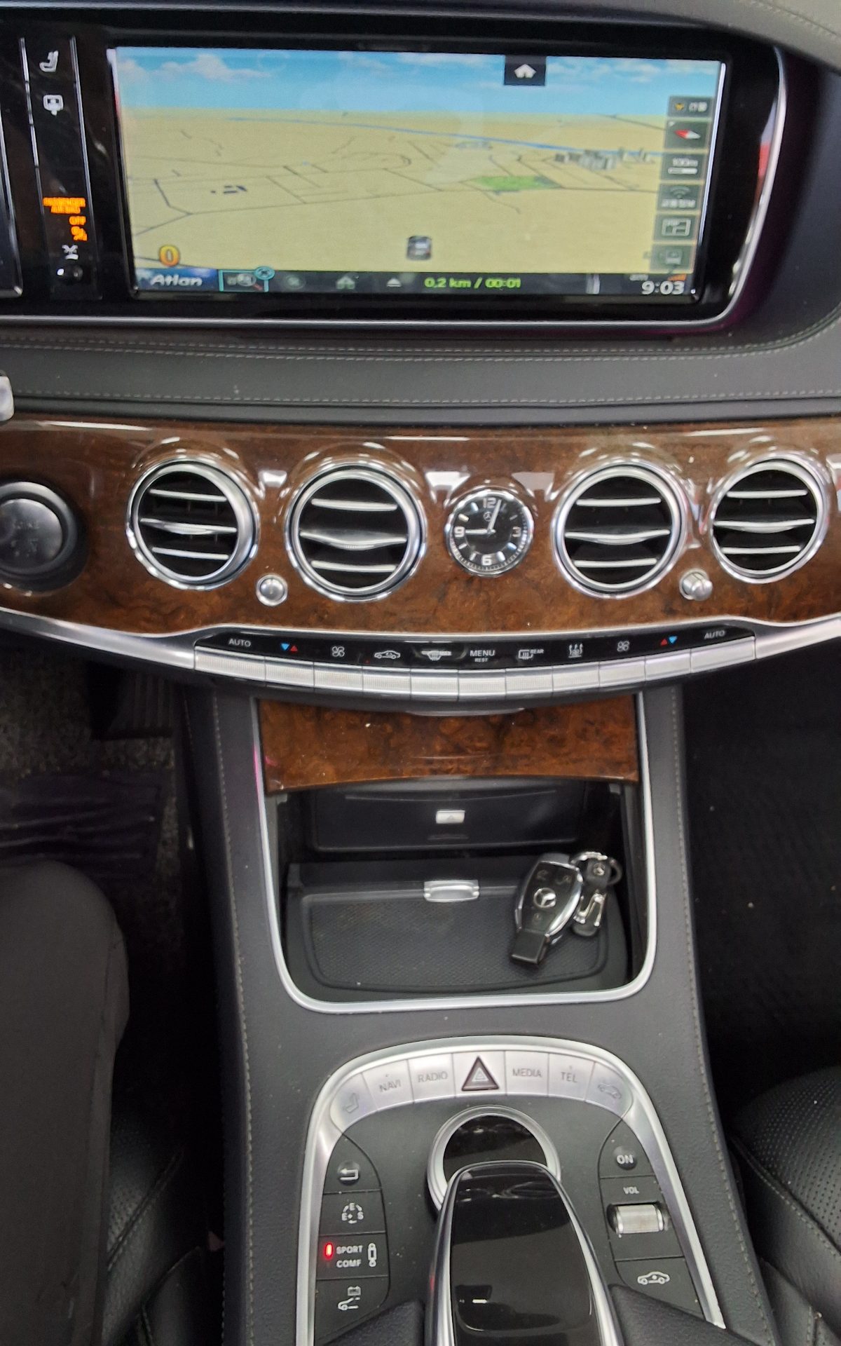 مرسيدس بنز S Class (6Th Gen) S500H هايبرد 2015 S500H