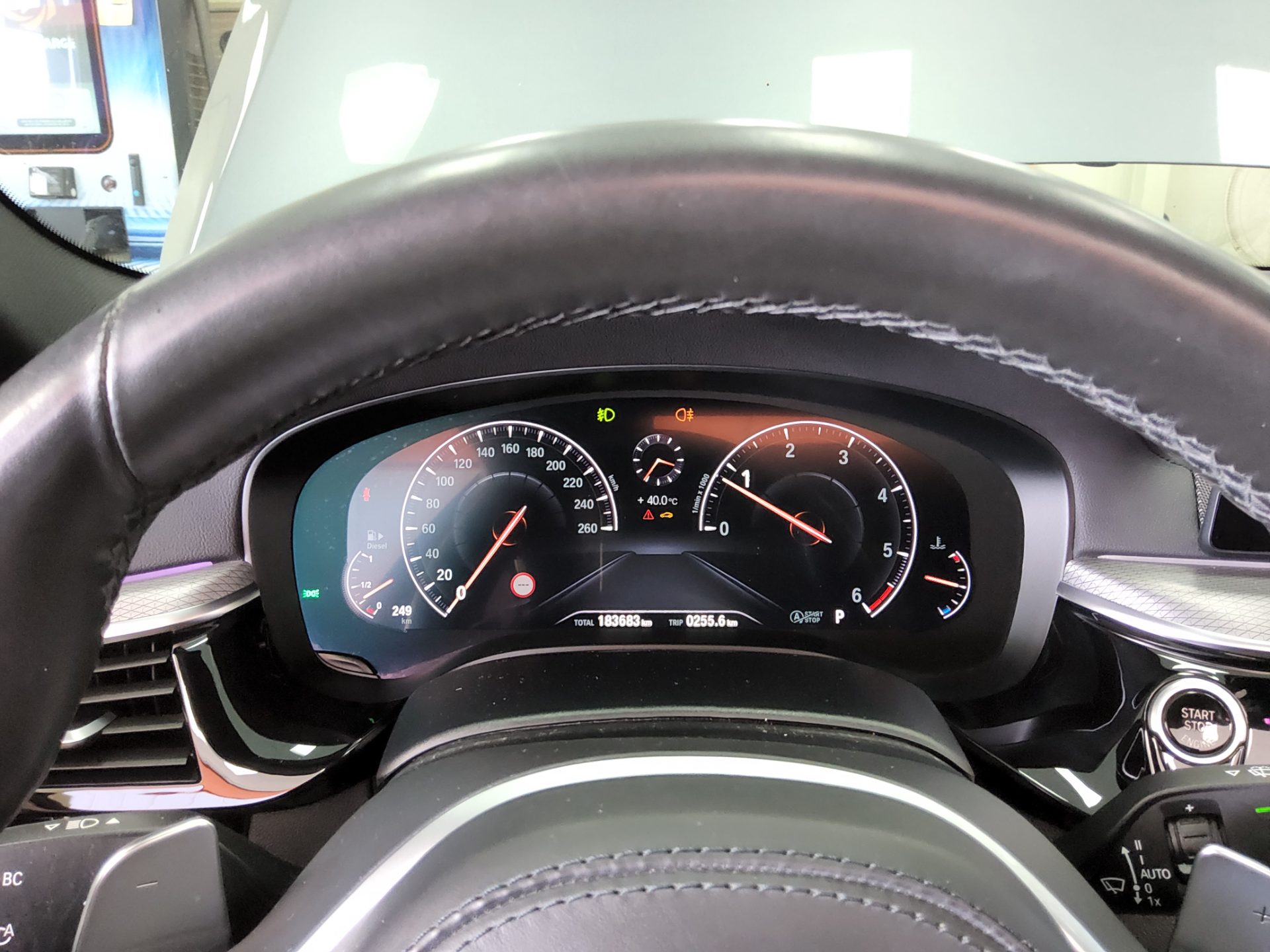 بي إم دبليو 5 Series (7Th Gen) 520D M Sport Pack بلس 2019 SPORT PLUS