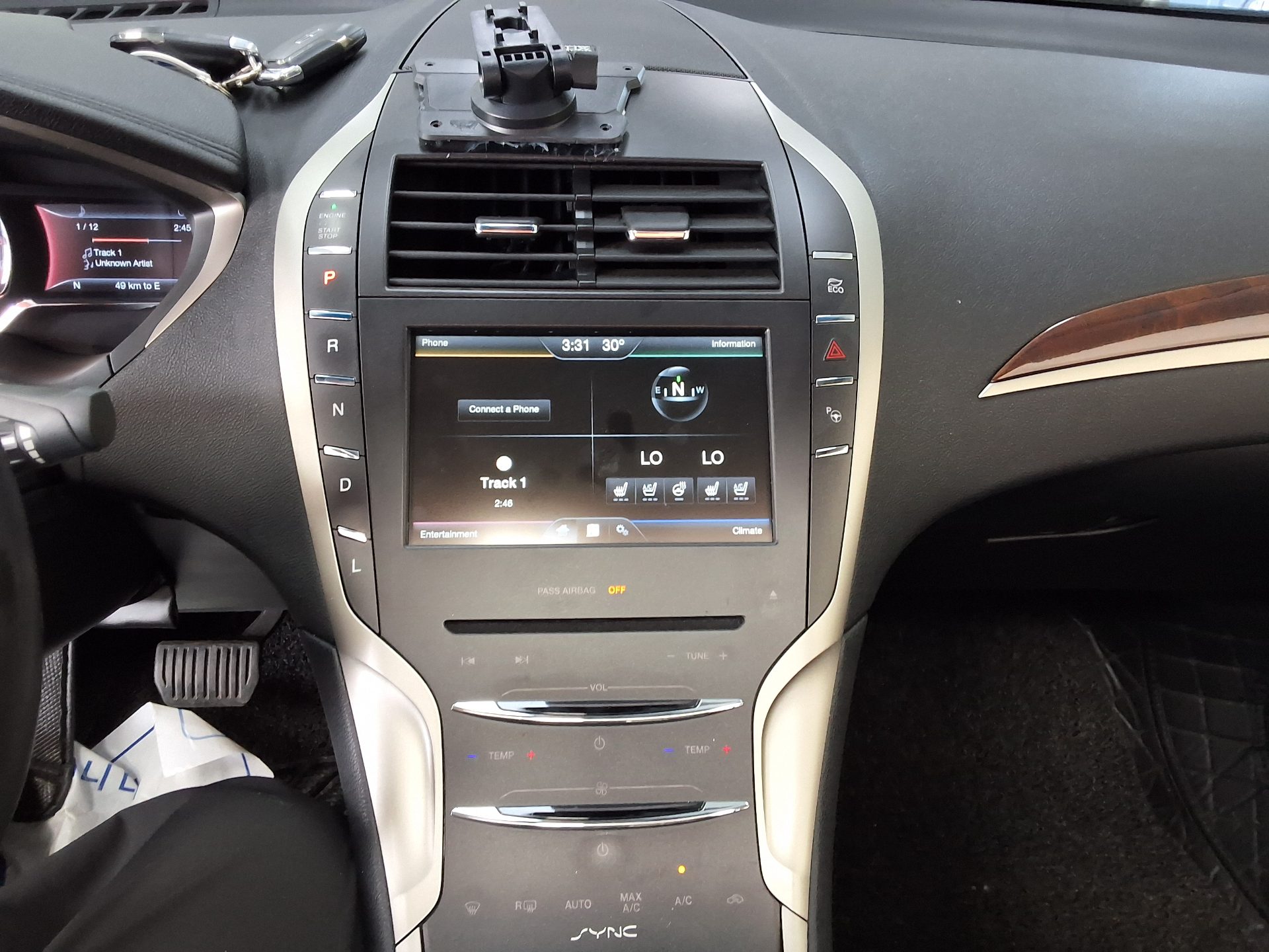 لينكولن جديد Mkz 2.0 هايبرد Moon Roof 2016