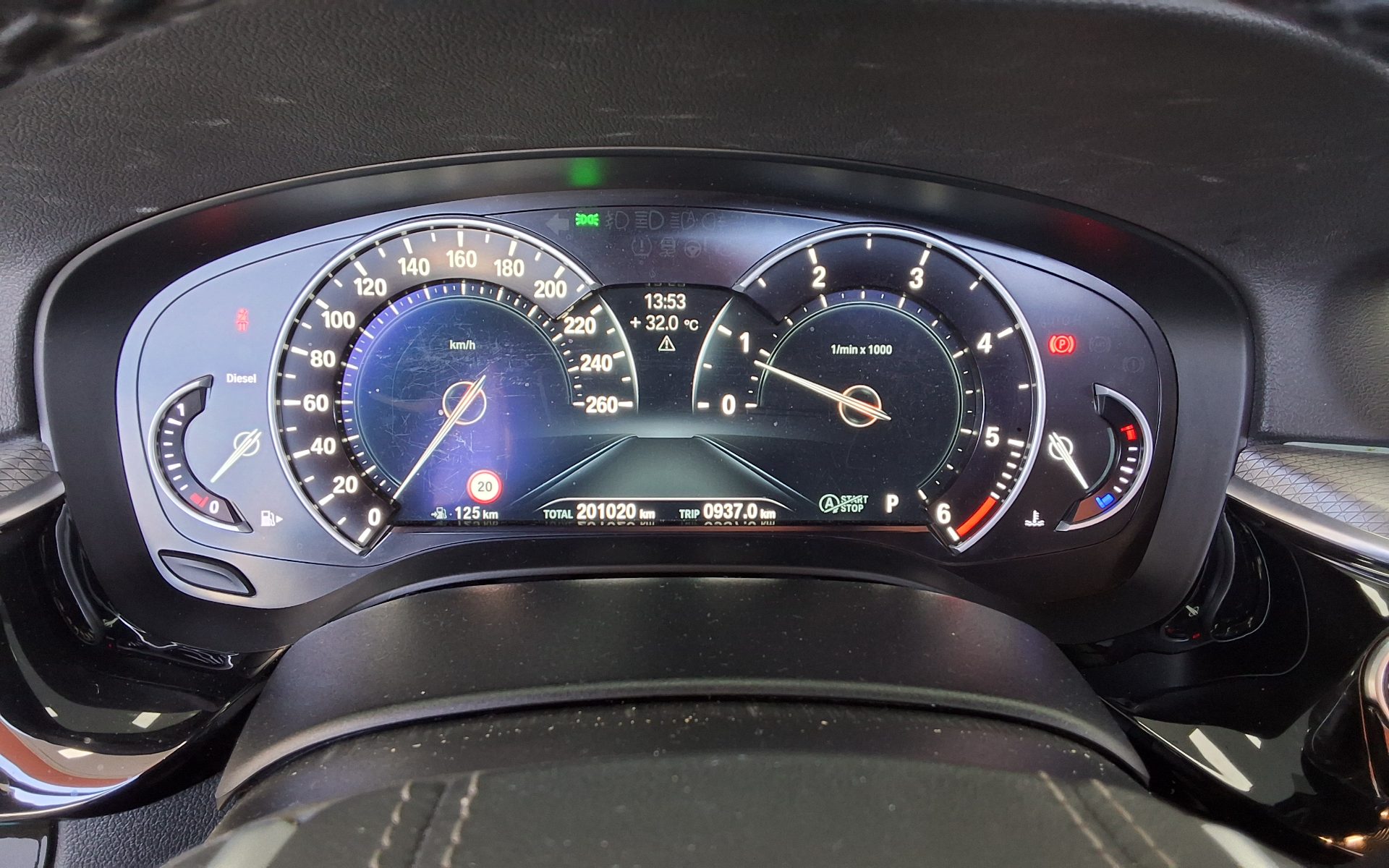 بي إم دبليو 5 Series (7Th Gen) 520D M Sport Pack سبيشل 2018 SPORT SPECIAL